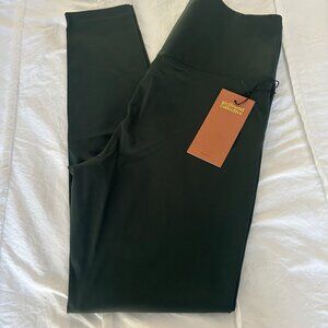 Girlfriend Collective Olive Green Compressive Pocket Legging Size XL